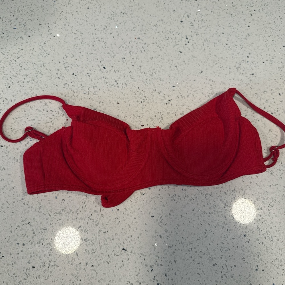 Red Underwire Bra